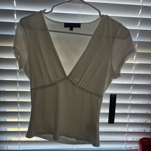 New with Tags White top